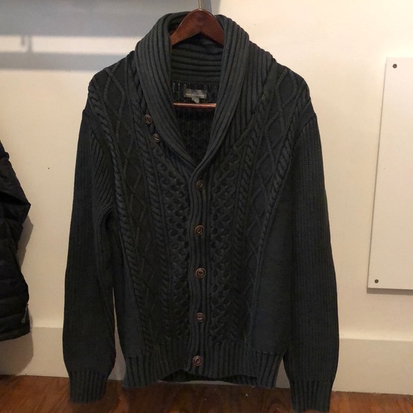 ll bean shawl cardigan